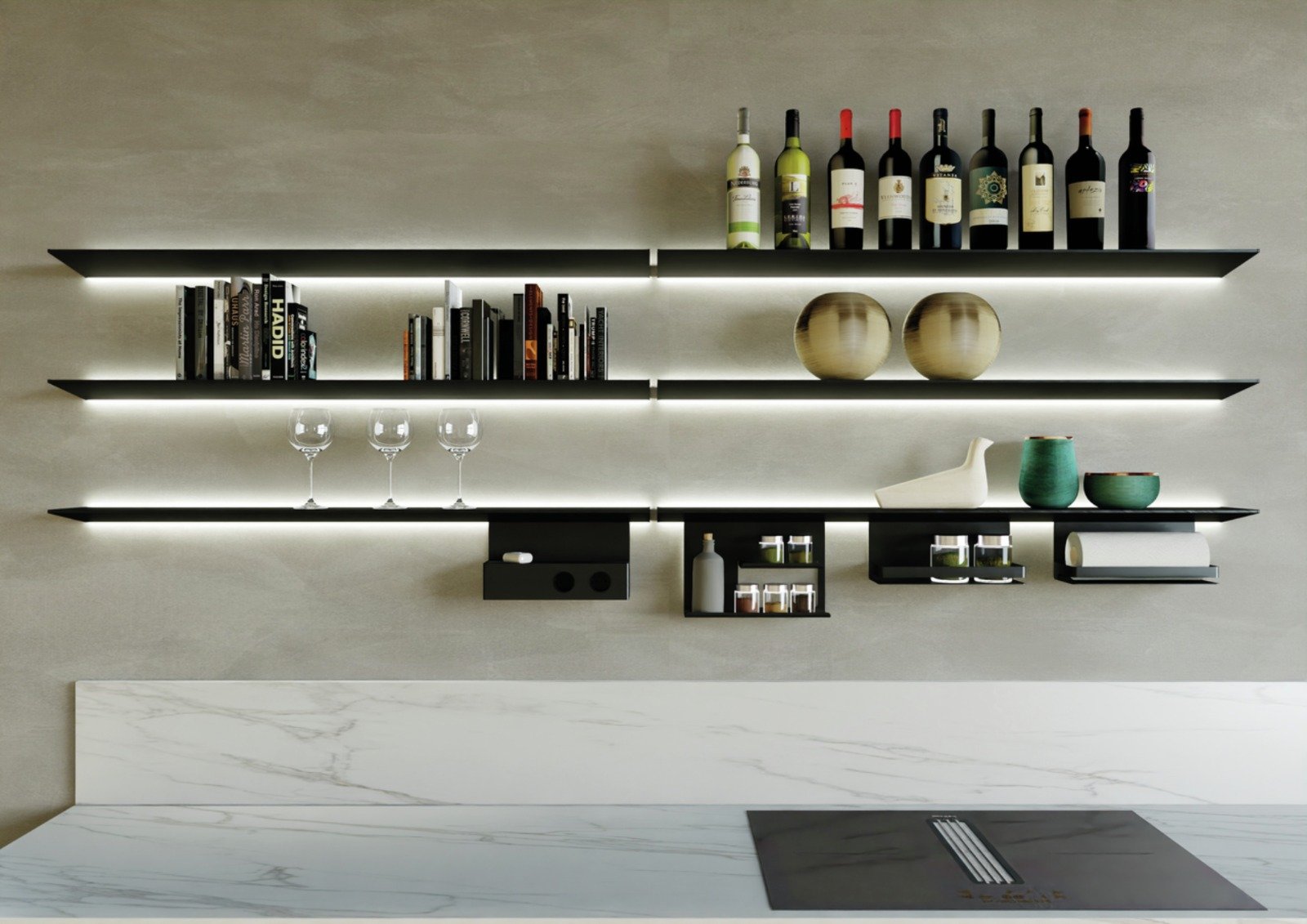 Luxury Modular Kitchen Cabinets