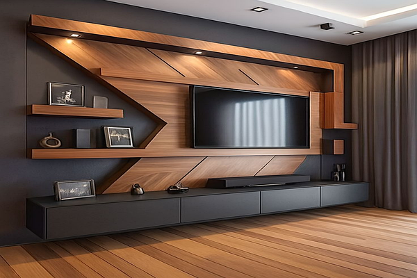 Dynamic Geometric TV Wall