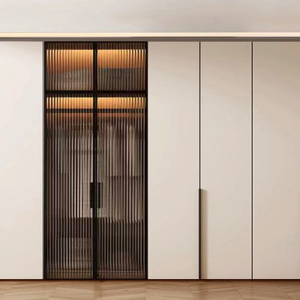 Minimalist Glass Wardrobe