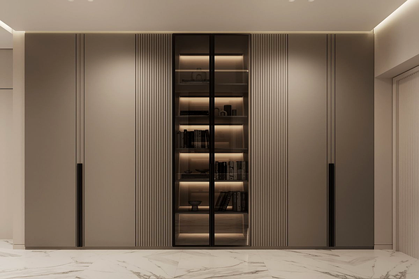 Sleek Storage Wardrobe