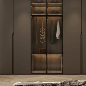 Sleek Minimalist Wardrobe